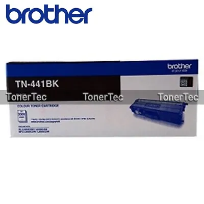 Brother Genuine TN-441 BLACK Toner Cart->MFC-L8900CDW/L8690CDW/L8360CDW TN441BK • $179.20